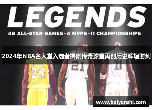 2024年NBA名人堂入选者揭晓传奇球星再创历史辉煌时刻
